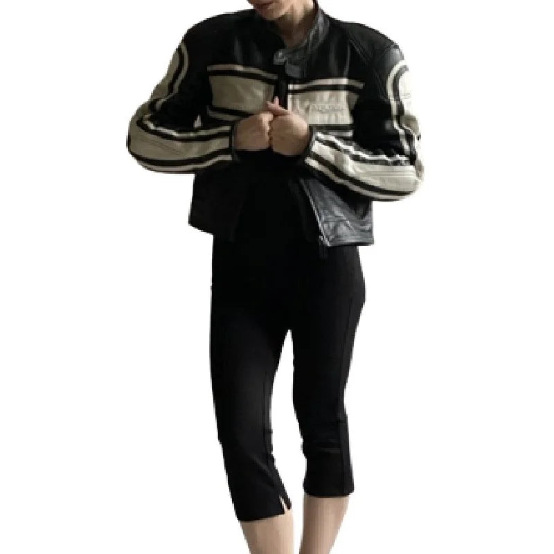 Hein Gericke Black Leather Jacket – Vintage Jacket