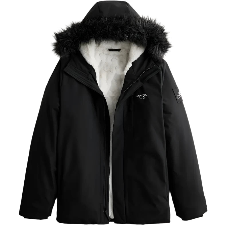 Hollister Winter Jacket – Vintage Jacket Hollister Winter Jacket – Vintage Jacket