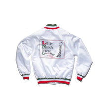 Home Alone Pizza Boy White Satin Jacket