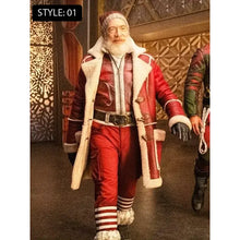J.K. Simmons Red One Santa Claus Coat