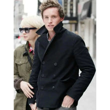 The Day of the Jackal 2024 Jackal Black Wool Peacoat – Vintage Jacket