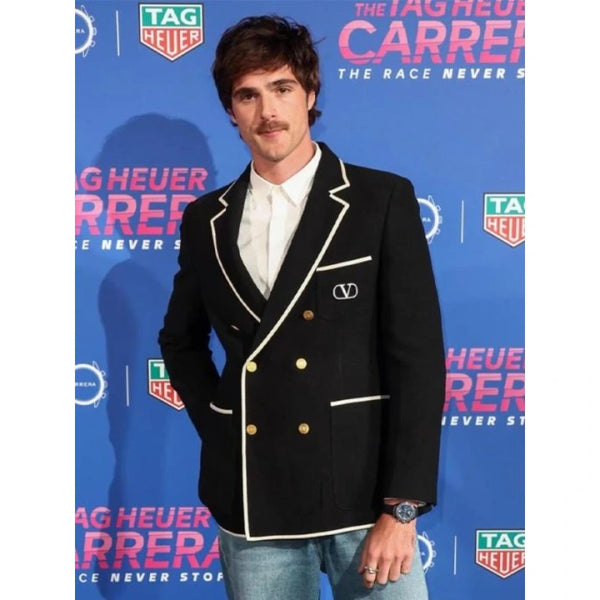 Jacob Elordi Carrera Double Breasted Blazer