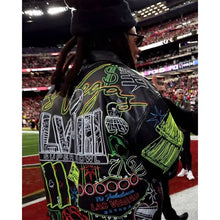 Jay-Z Super Bowl LVIII Leather Bomber Jacket – Vintage Jacket