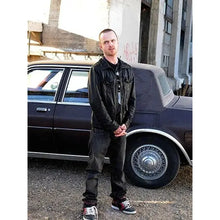 Breaking Bad Jesse Pinkman Black Leather Black Jacket