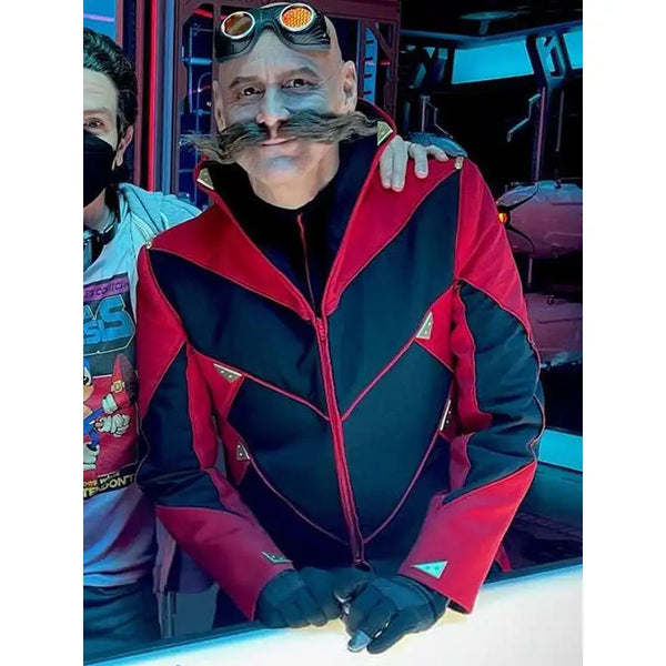Sonic the Hedgehog 3 Jim Carrey Costume Coat