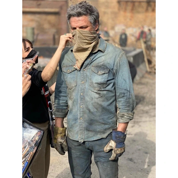 Pedro Pascal The Last Of Us Denim Jacket