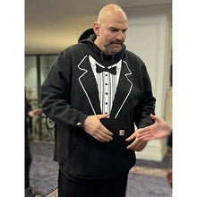 John Fetterman Tuxedo Black Hoodie