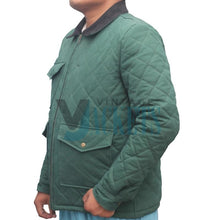 John Dutton Yellowstone Green Quilted Jacket