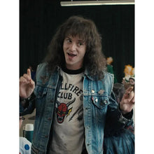 Eddie Munson Stranger Things S04 Denim Vest