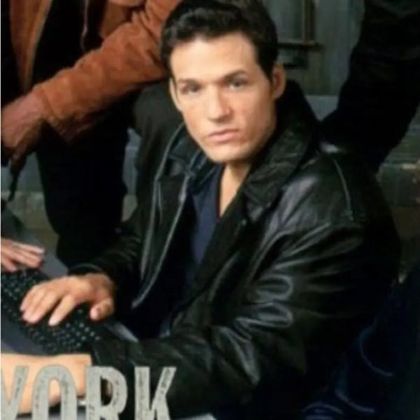Josh Hopkins New York Undercover Leather Jacket