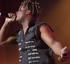Juice Wrld Denim Patch Vest