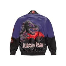 Jurassic Park Varsity Leather Jacket