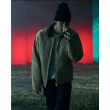 Justin Bieber Hold On Green Jacket