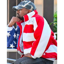 Kanye West American Flag Bomber Jacket