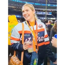 Kate Upton Justin Verlander Astros Satin Jacket