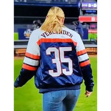 Kate Upton Justin Verlander Astros Satin Jacket