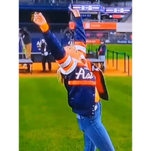 Kate Upton Justin Verlander Astros Satin Jacket