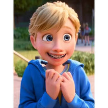 Inside Out 2 Riley Andersen Blue Hoodie