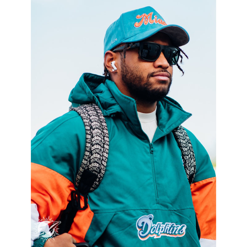 Kith Miami Dolphins Quarter Zip Anorak Jacket – Vintage Jacket