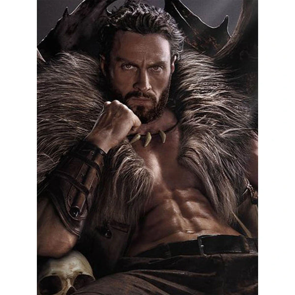 Kraven the Hunter Fur Leather Vest