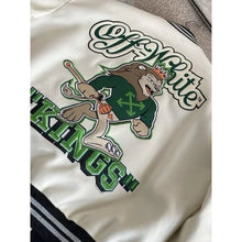 Lebron James Off White Varsity Letterman Jacket