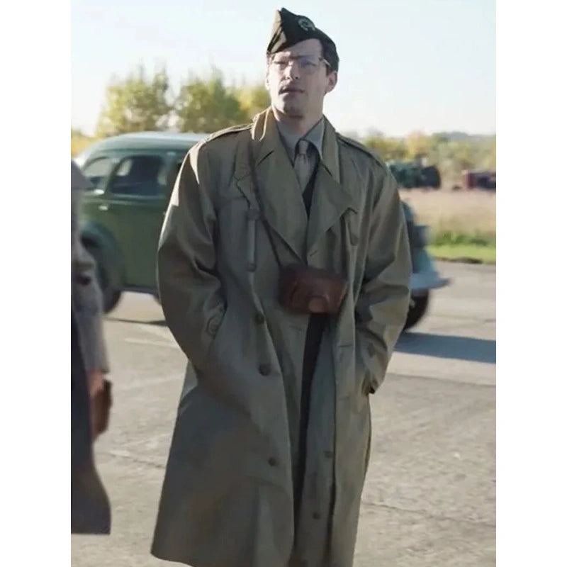 Samberg Lee Andy Brown Cotton Trench Coat – Vintage Jacket