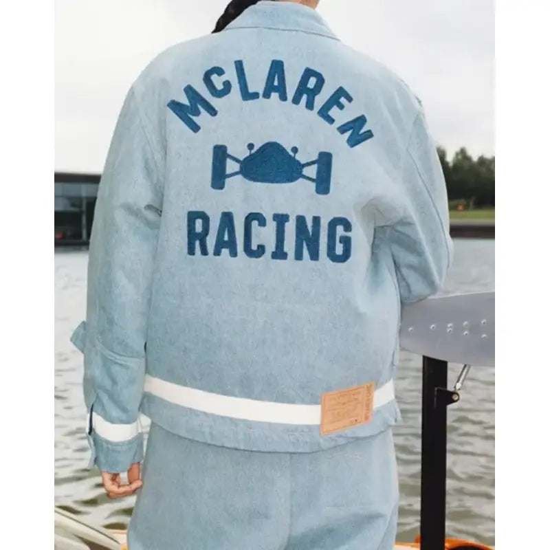 Levi's x McLaren Light Indigo Cotton Racing Jacket – Vintage Jacket