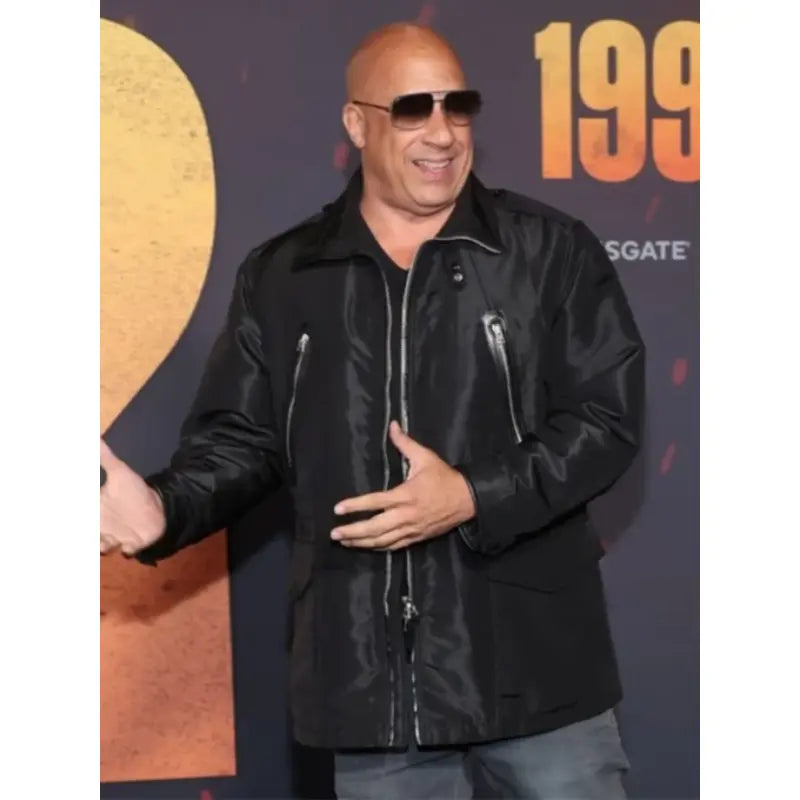 Los Angeles Vin Diesel 1992 Premiere Black Jacket – Vintage Jacket