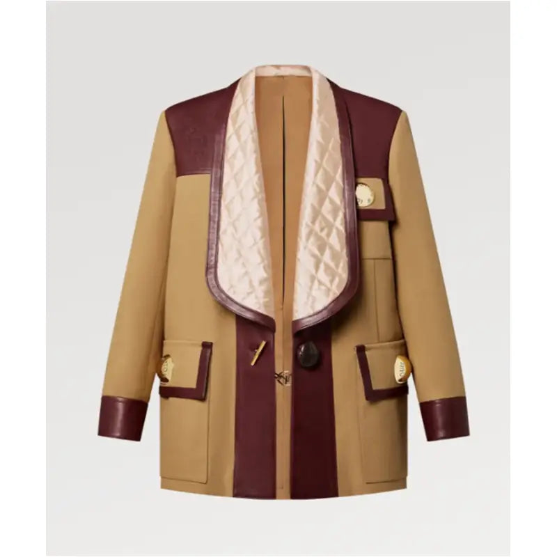 Shop Louis Vuitton Women's Brown Coats