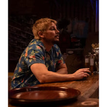 Fight Or Flight 2025 Josh Hartnett Blue Floral Print Shirt