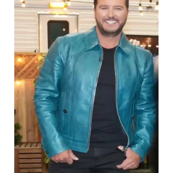 Luke-Bryan-American-Idol-Blue-Jacket