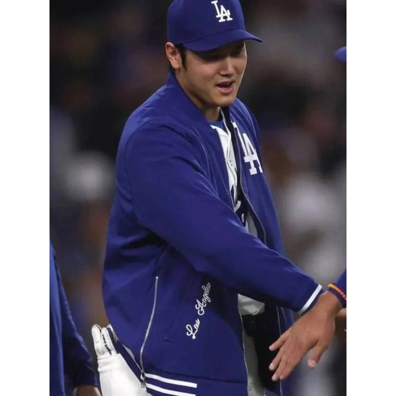 Los Angeles Dodgers Blue Bomber Blue Jacket – Vintage Jacket