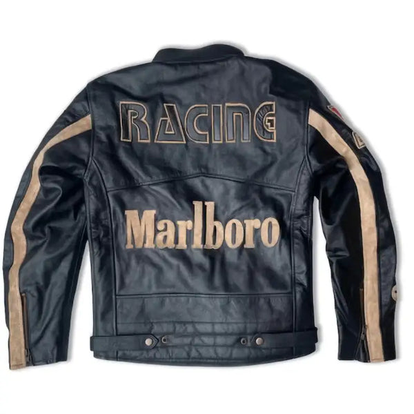 Marlboro leather mini jacket マールボロ Marlboro Vintage Racing