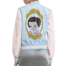 Melanie Martinez Cry Baby Blue and White Bomber Jacket