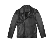 Racer  Leather Black Jacket