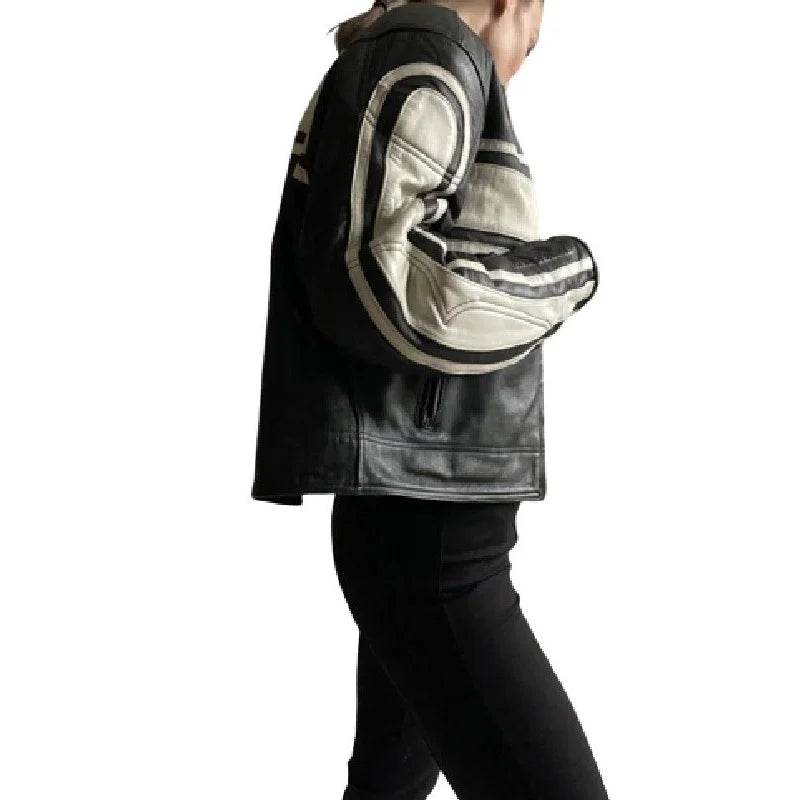 Hein Gericke Black Leather Jacket – Vintage Jacket