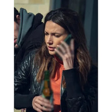 Fool Me Once Michelle Keegan  Quilted Leather Jacket