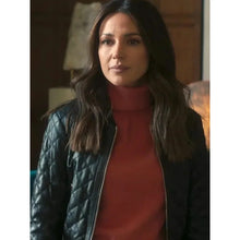 Fool Me Once Michelle Keegan  Quilted Leather Jacket
