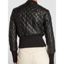 Fool Me Once Michelle Keegan  Quilted Leather Jacket