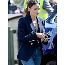 Maya Stern  Fool Me Once Michelle Keegan Blue Blazer