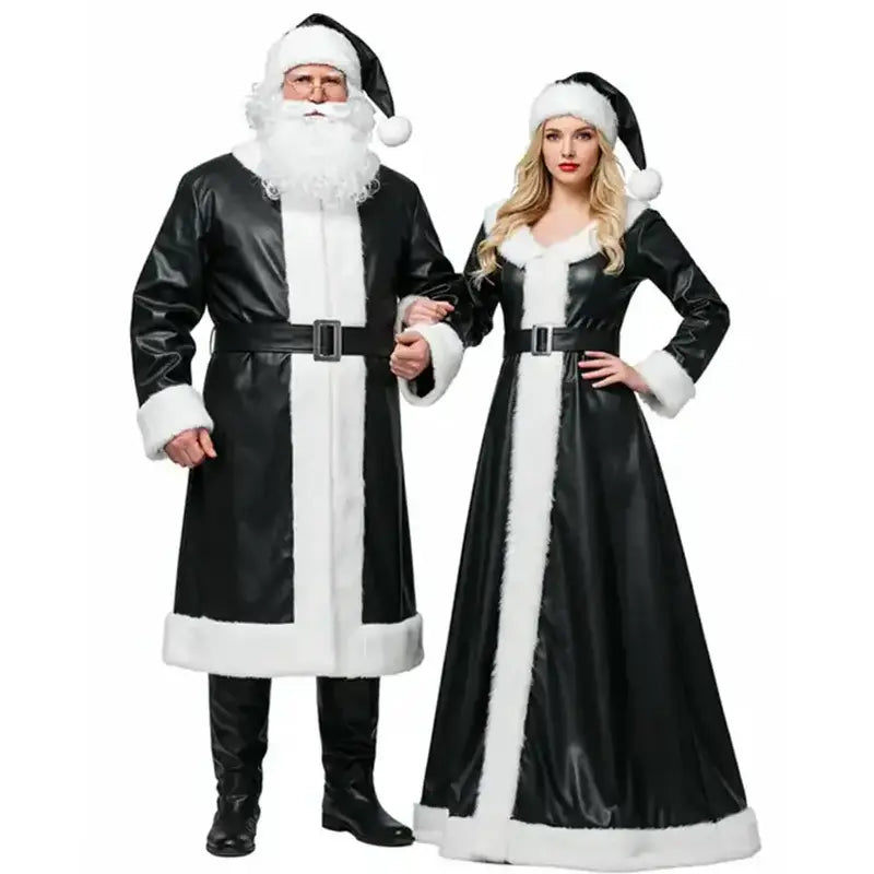 ジャケット・アウター Santa Violent Night Jacket | Santa Claus Leather Shearling Jacket