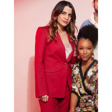 My Dead Friend Zoe Natalie Morales Movie Event Red Suit