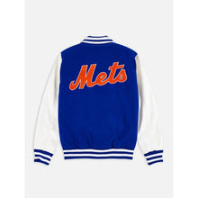 NY Mets Wordmark Varsity Jacket