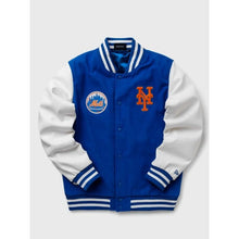 NY Mets Wordmark Varsity Jacket