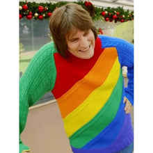 Noel Fielding Rainbow Jumper