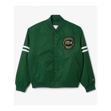 Novak Lacoste Green Bomber Jacket