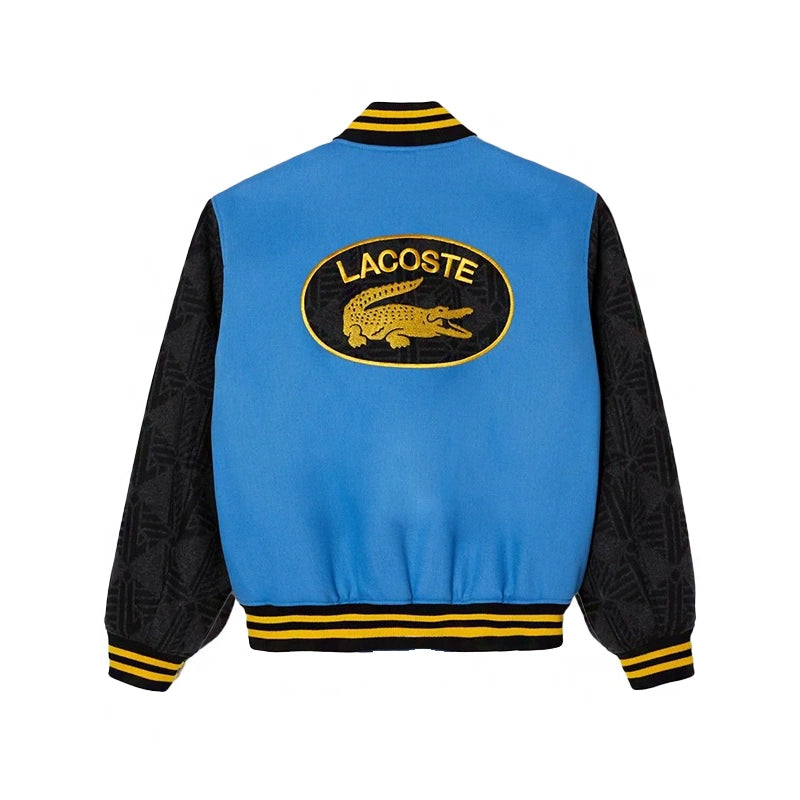 Novak Djokovic Lacoste Blue Varsity Jacket – Vintage Jacket Novak Djokovic Lacoste Blue Varsity Jacket – Vintage Jacket