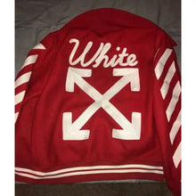 Off-White Embroidered Varsity Jacket