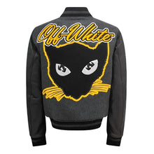 Off White Cat Wool Varsity Jacket