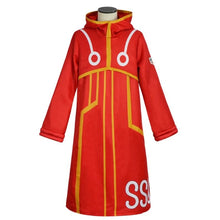 One Piece Monkey D. Luffy Red Hooded Red Coat